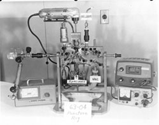Space History Photo: Puncture Rig